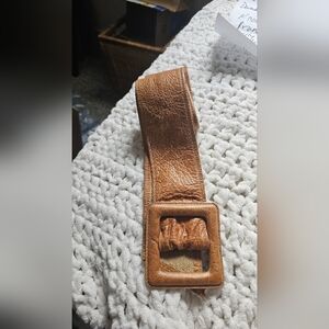 Kemestry Leather Belt 37 Inch